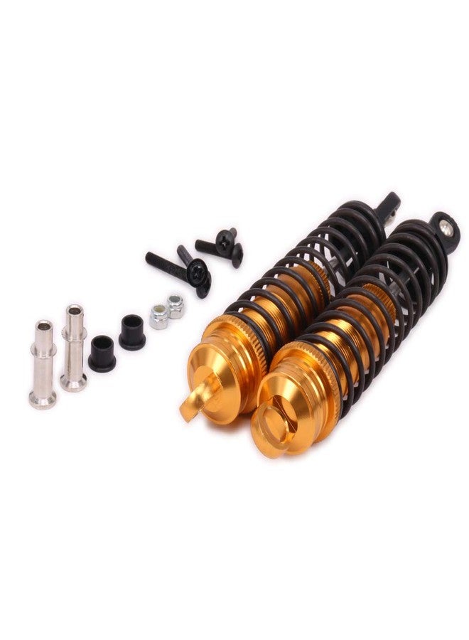 HobbyCrawler Aluminum Shock Absorber Damper 122mm Oil Filled Adjustable for 1/8 Buggy Truck HPI HSP Losi Axial Tamiya RC Car Upgraded Hop-Up Parts(yellow) - Image 5